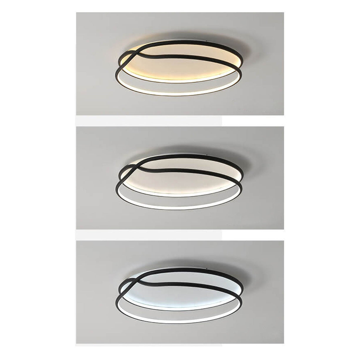 Circula Glow LED Deckenleuchte | Nordisches Minimalistisches Design | Modern & Dimmbar | Runde Form