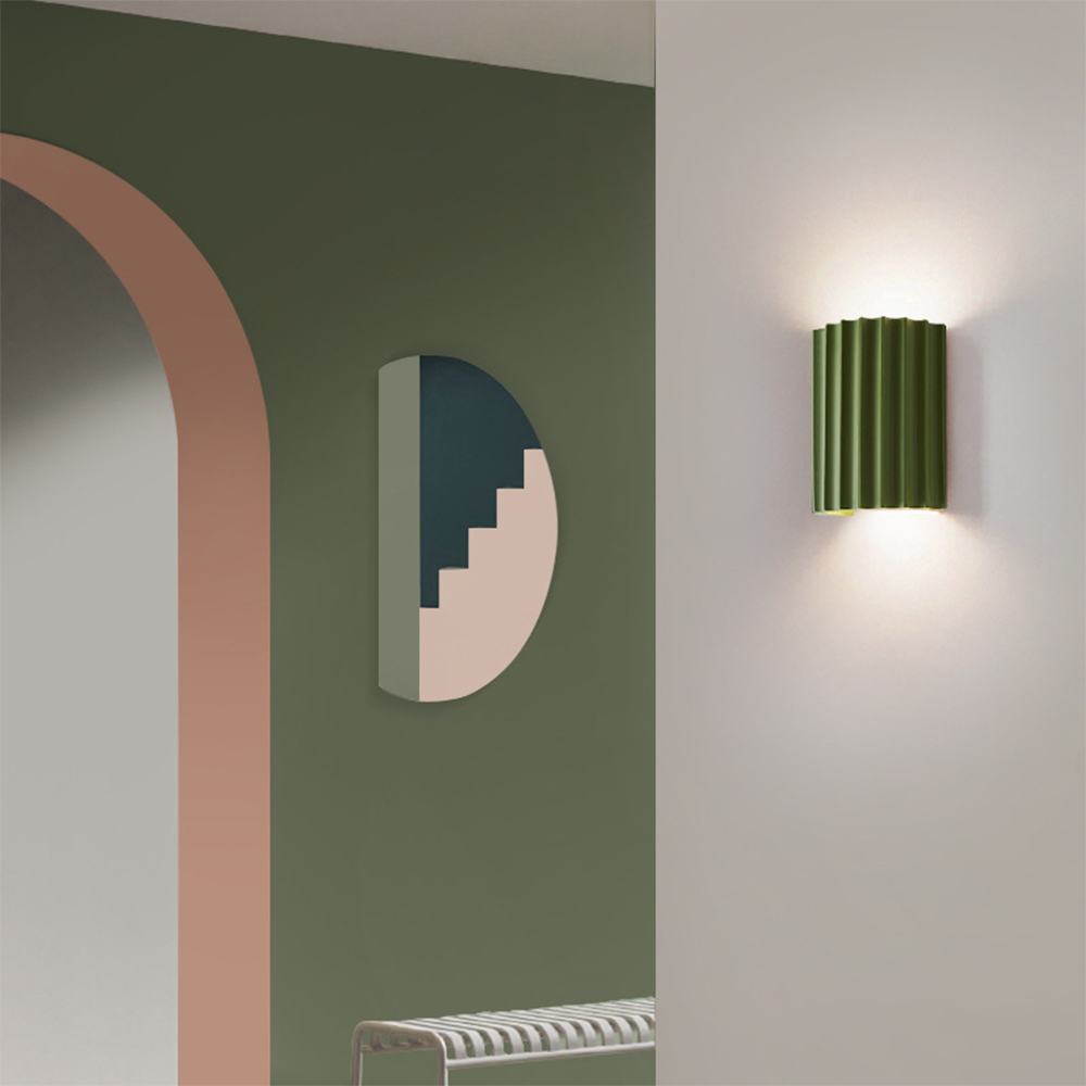 CurveLume Halbkreisförmige LED Wandleuchte | Modernes Design | Energieeffizient | Elegante Wandbeleuchtung