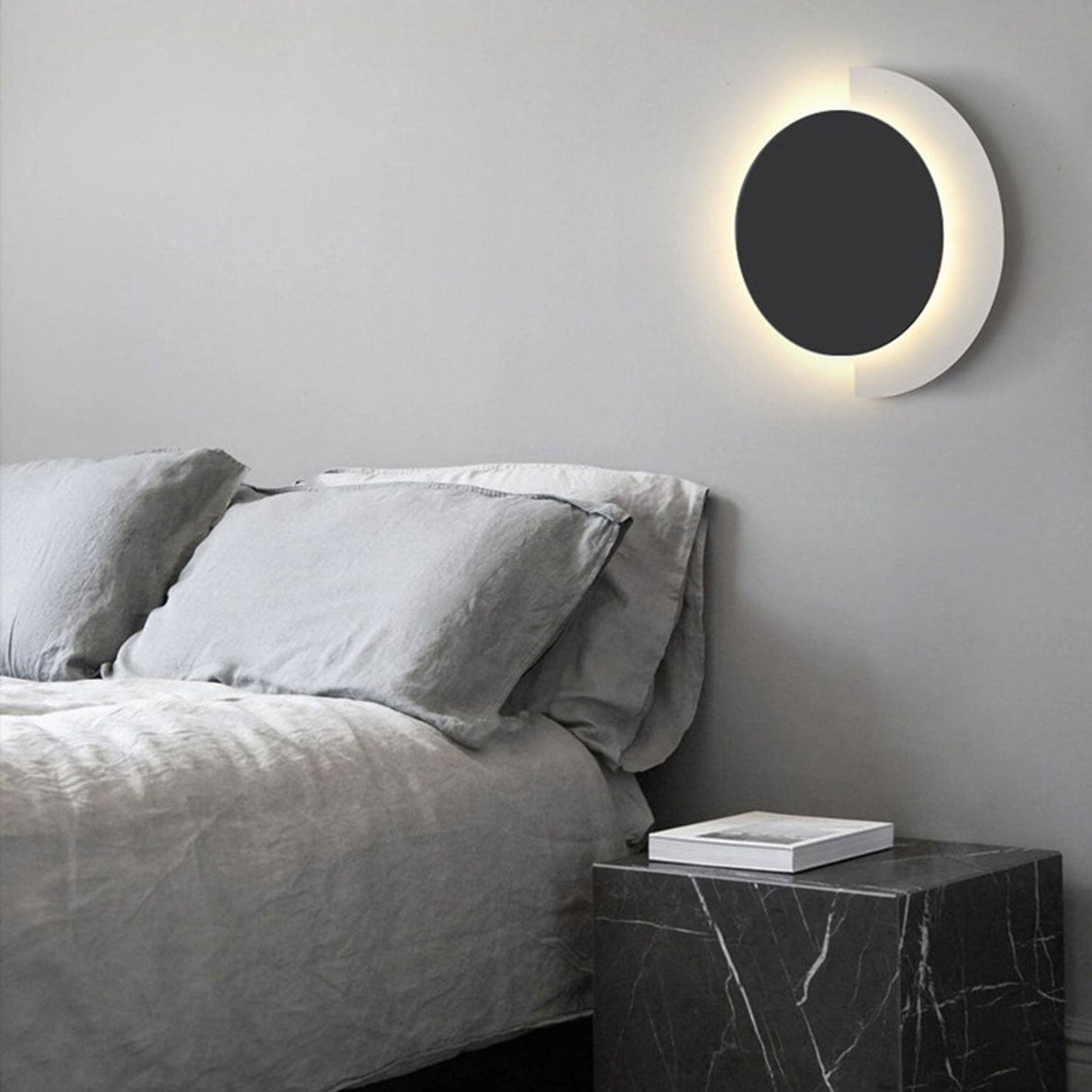 Artivian Glow LED Wandleuchte | Nordisches Design | Eisen & Acryl | Modern & Dimmbare Beleuchtung