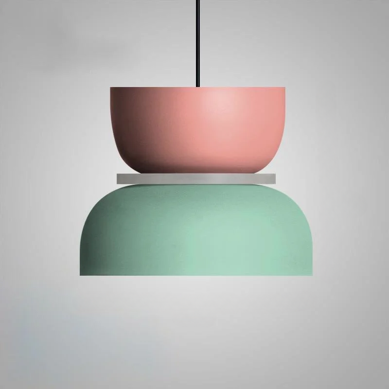 ScandiMacaron Hängeleuchte | Nordic Design Pendelleuchte | Farbakzente für modernes Zuhause