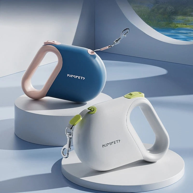 SwiftPaw Automatische Rollleine für Hunde | Rückziehbare Leine | Ergonomisch & Robust | Für Kleine bis Große Hunde