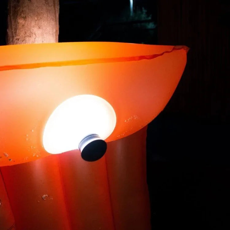 GlowGrip Wiederaufladbare Saugnapf-Leuchte | Kabellose LED-Lampe | Perfekt für Bad & Küche