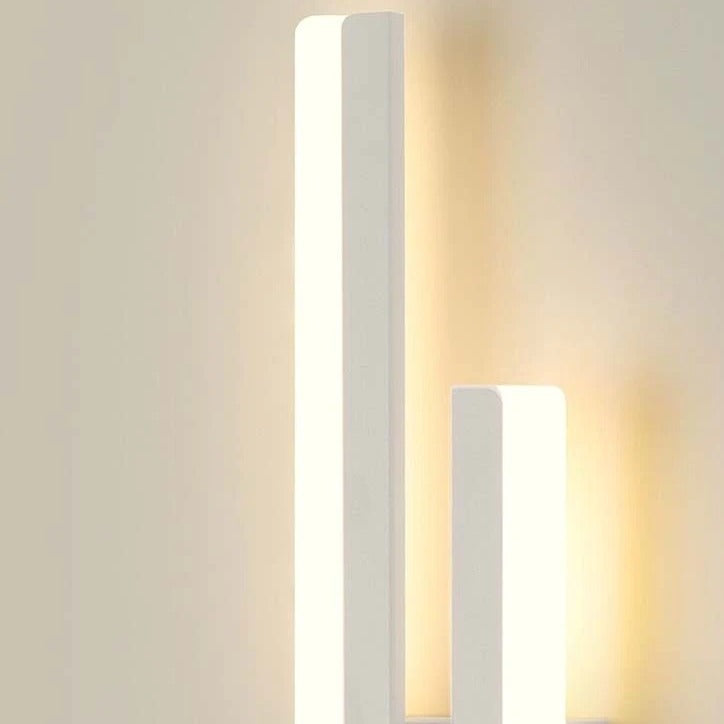 LumiStrip Moderne LED Wandlampe | Minimalistisches Design | Längliches Streifenlicht | Dimmbar & Energieeffizient