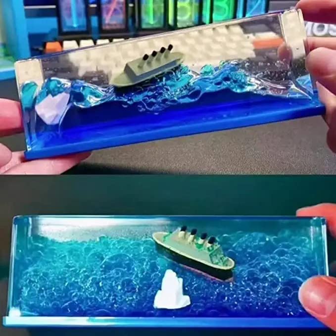 TitanSea Unsinkbares Schiff | Schwimmendes Modell | Kreative Deko | Für Zuhause & Kinderzimmer