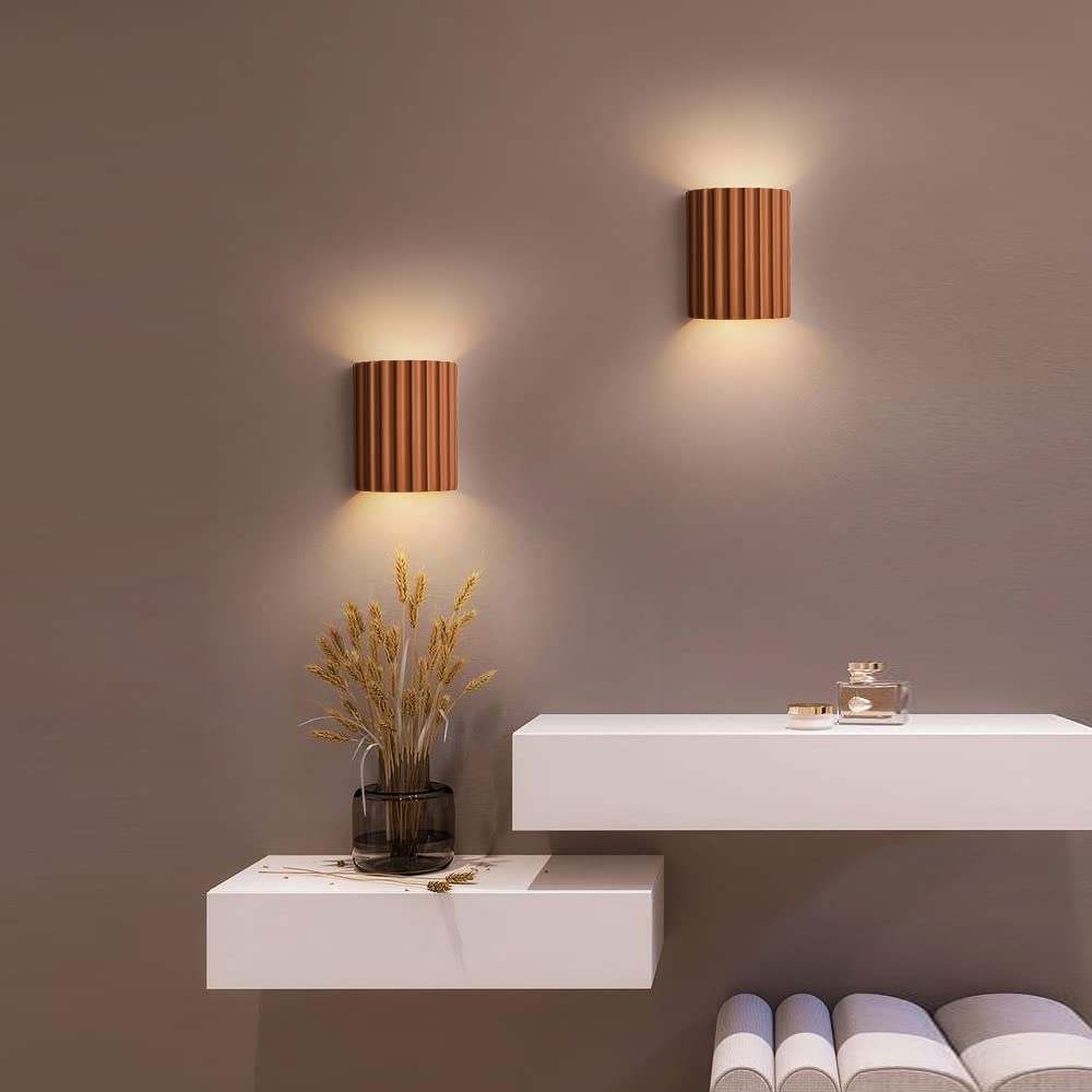 CurveLume Halbkreisförmige LED Wandleuchte | Modernes Design | Energieeffizient | Elegante Wandbeleuchtung