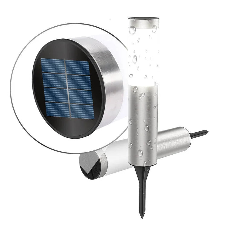 LumiRay Solarbetriebene Gartenlampe | Wasserdicht | Dekorative Außenbeleuchtung | Energieeffizient