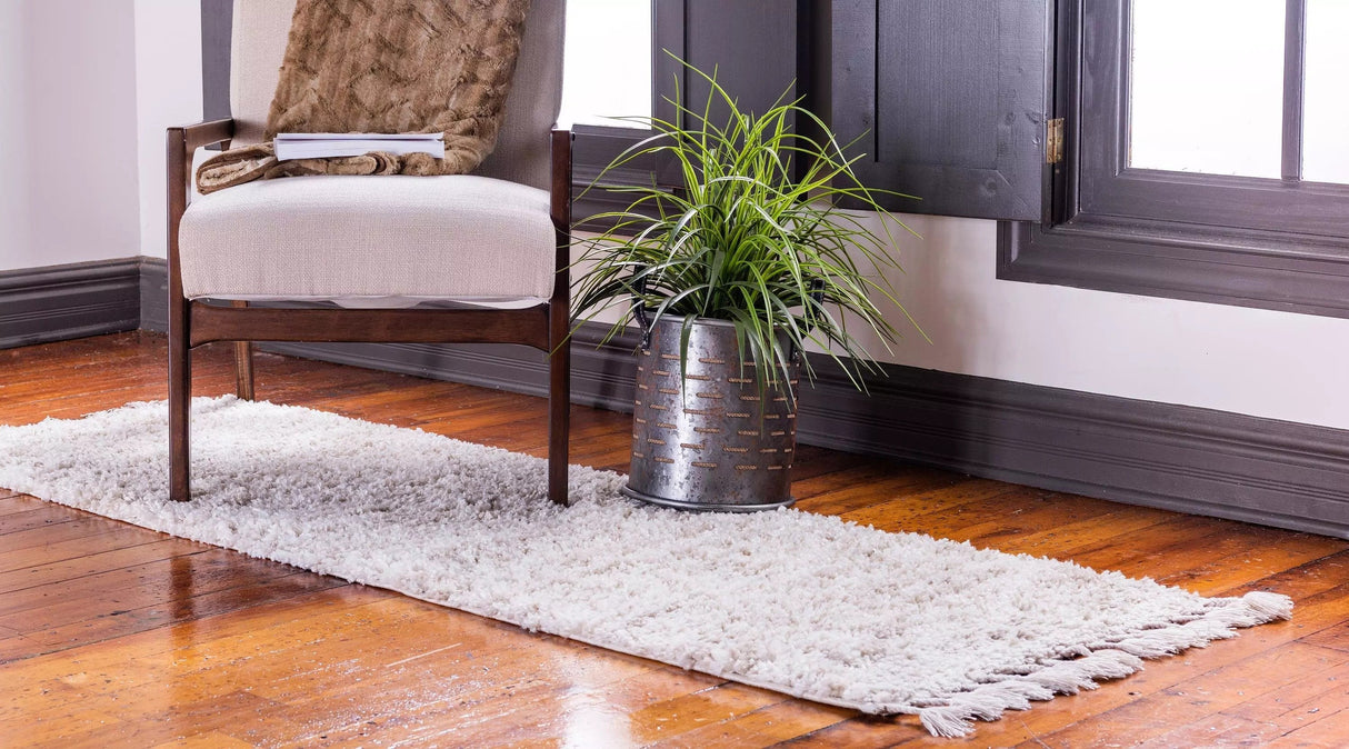 Marlea Hochflor Teppich mit Meliertem Design | Weich & Gemütlich | Perfekt für Wohnzimmer & Schlafzimmer