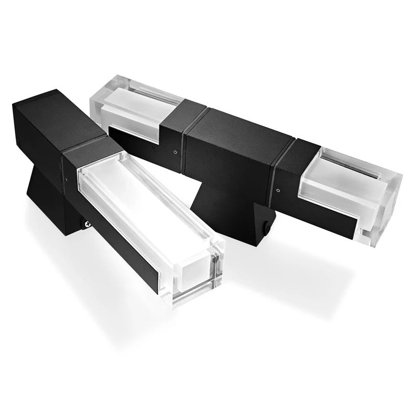 LumiGuard Bewegungsmelder-Wandleuchte | LED Außenleuchte | Energiesparend | Wetterfest | Ideal für Garten und Terrasse