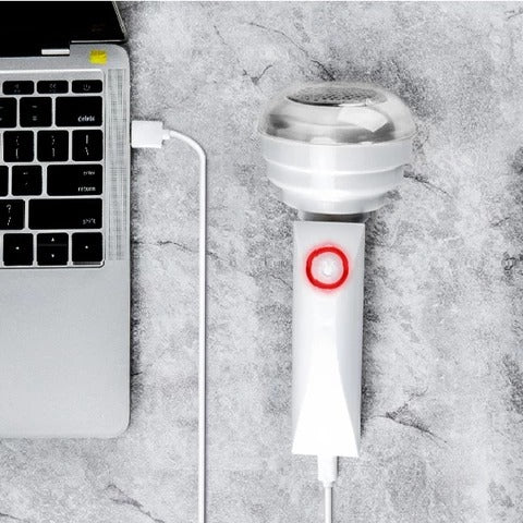 FuzzFree MultiMotion Wiederaufladbarer Fusselentferner | Kabellos & Effizient | Für Kleidung & Textilien