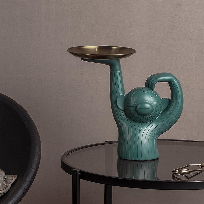 SimianTray Affen-Tablett | Dekoratives Serviertablett | Stilvolle Deko für Zuhause