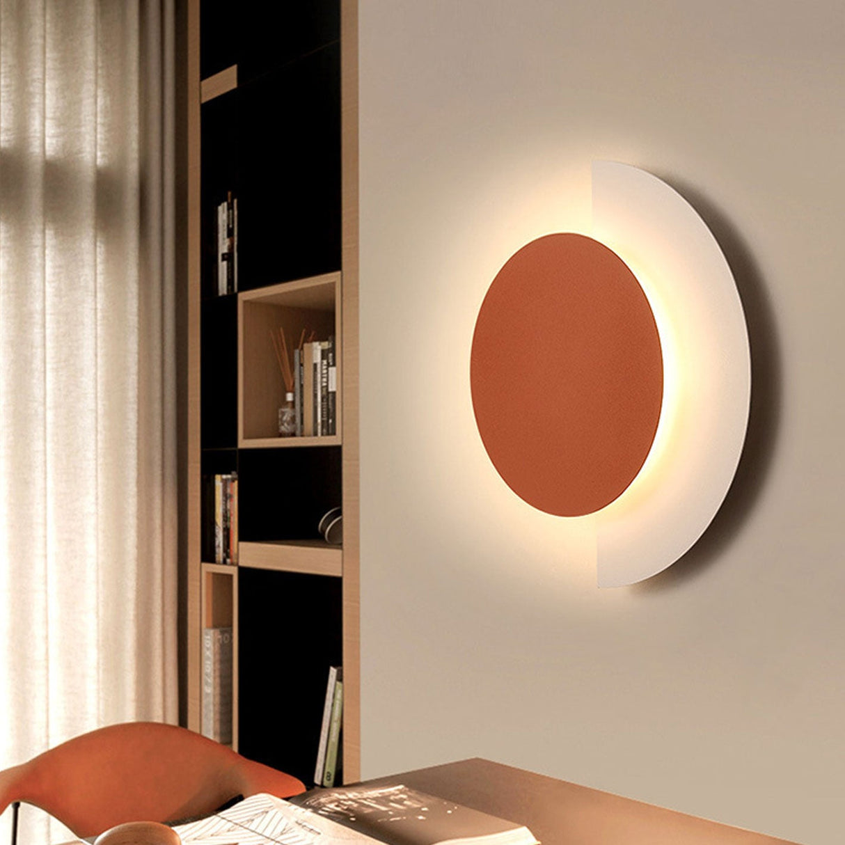Artivian Glow LED Wandleuchte | Nordisches Design | Eisen & Acryl | Modern & Dimmbare Beleuchtung