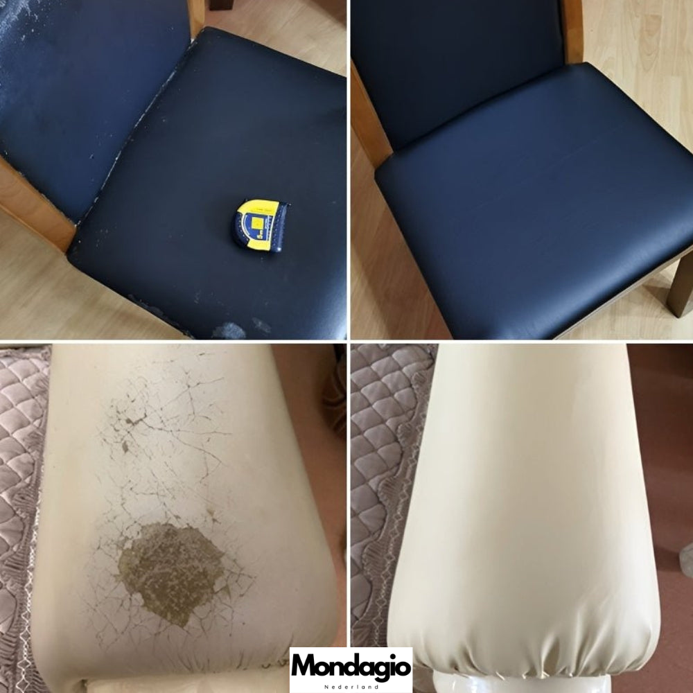 LeatherPro Leder Reparatur Set | Beschädigtes Leder restaurieren | Möbel, Autos & mehr