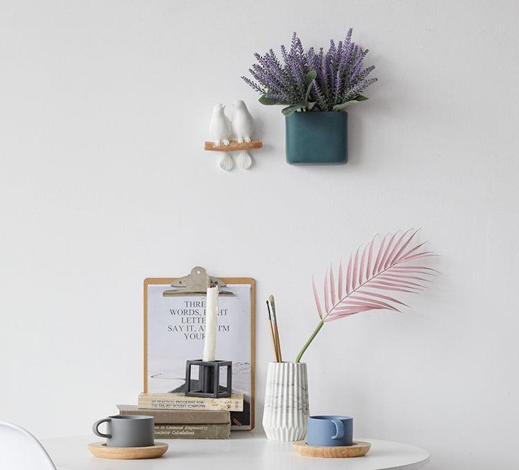 BirdSong – Melodische Vogel Wandhaken | Platzsparend | Dekorative Aufbewahrung | Wanddeko