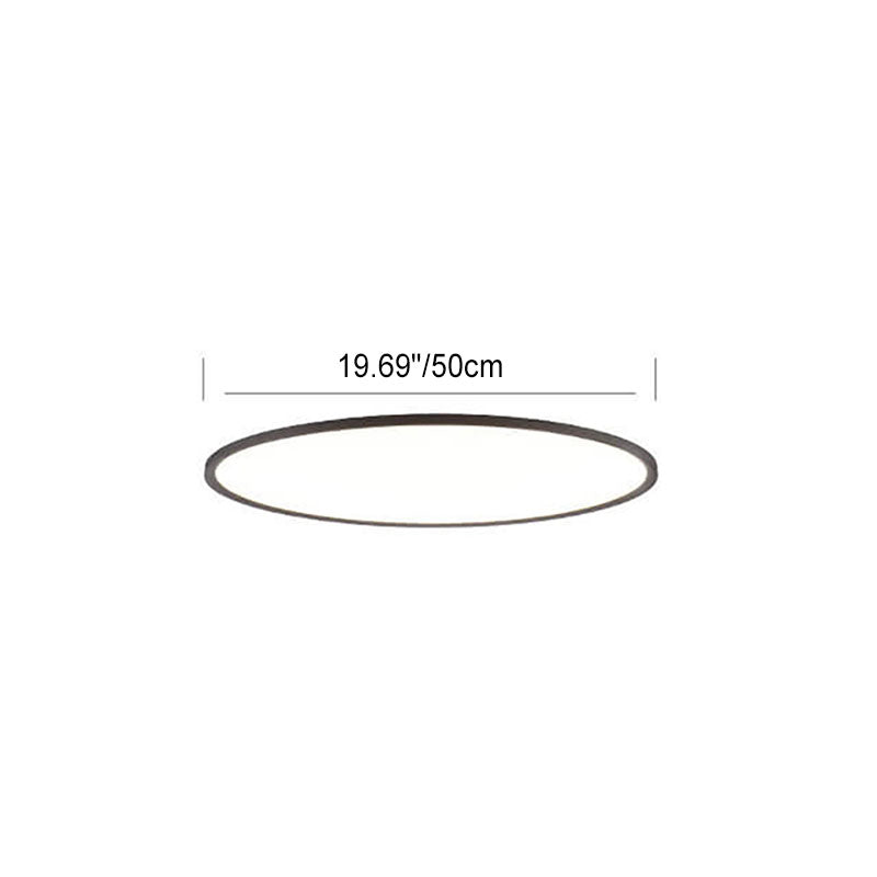 AuraLume Minimalistisches LED-Deckenlicht | Acryl-Aluminium | Modernes Design | Wohnzimmerbeleuchtung