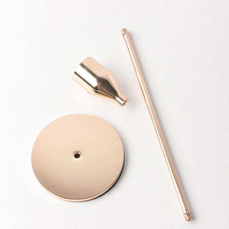 Solviana Goldene Kerzenhalter-Sets | Elegante Wohnkultur | Perfekt für festliche Dekoration