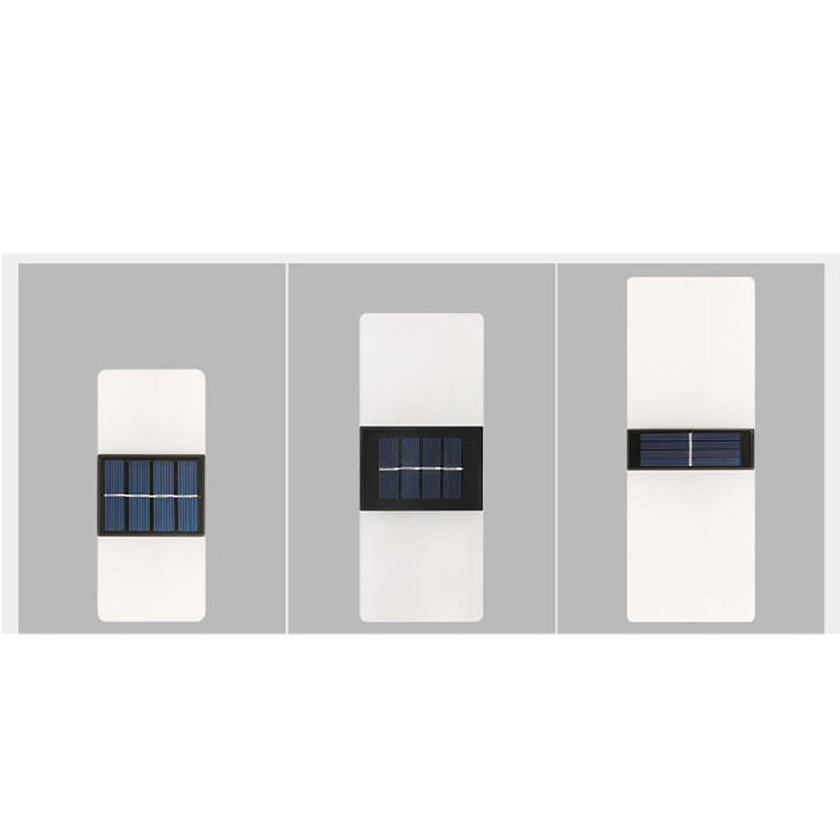 LumaZen Solar LED-Wandlampe | Wetterfest | Solarbetriebene Außenbeleuchtung | Garten- & Terrassen-Deko