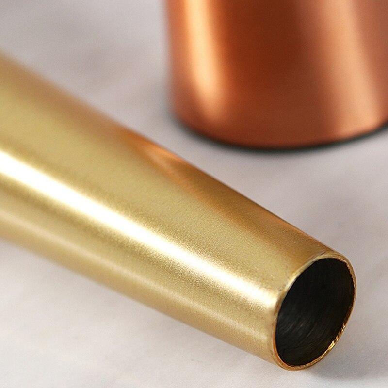 AurumVase Goldene Metall-Kegelvase | Modernes Design | Elegante Wohnakzente