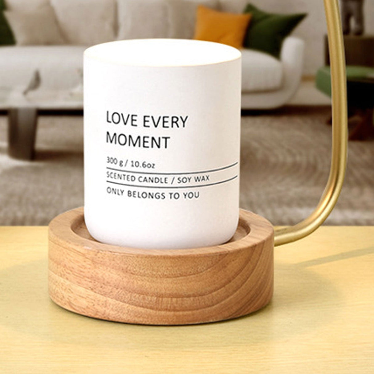 Lumivine Arto LED Tischlampe | Japanisches Design | Dimmbare Wachsoptik | Kreative Beleuchtung