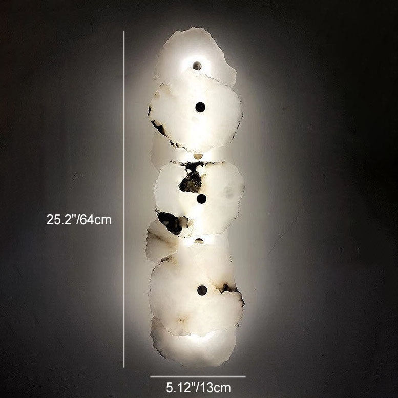 LucenSquare Minimalistische Rechteckige LED-Wandleuchte | Modernes Design aus Eisen & Lucite | Energieeffiziente Beleuchtung