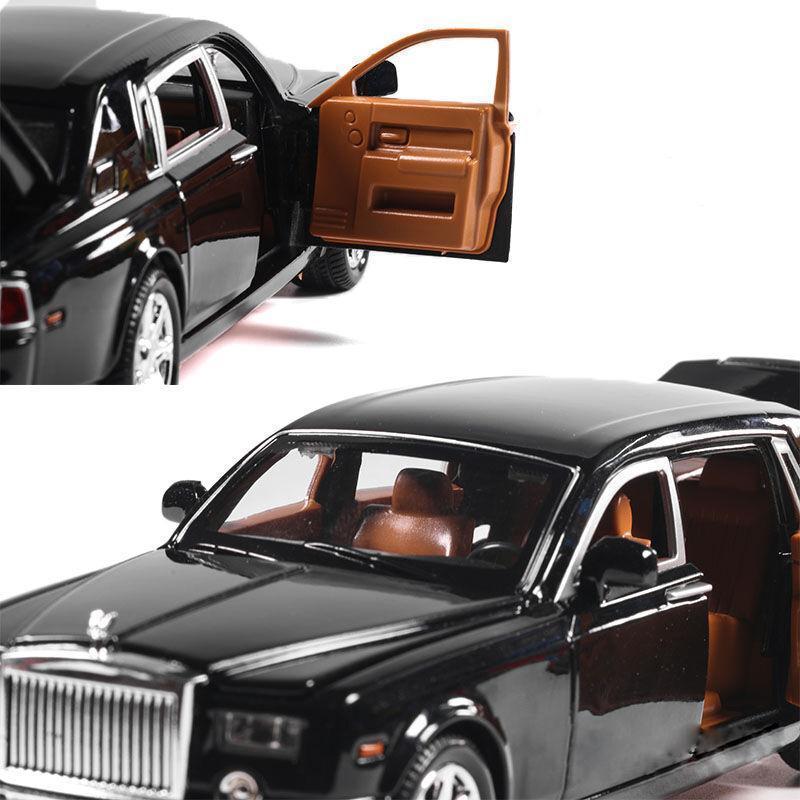 PhantomDrive Luxus-Automodell | Rolls-Royce Phantom Replik aus Legierung | Sammlerstück in Schwarz oder Rot