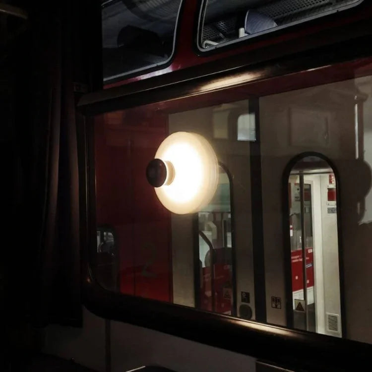 GlowGrip Wiederaufladbare Saugnapf-Leuchte | Kabellose LED-Lampe | Perfekt für Bad & Küche