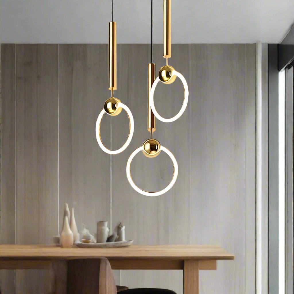 Nordivis Nordic Simple LED Pendelleuchte | Minimalistisches Design | Energieeffiziente Beleuchtung für Zuhause