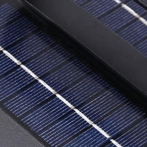 LumaFleur Solar Laterne | Gefaltetes Glasdesign | Kabellose Solarlaterne | Wetterfest | Deko für Garten und Terrasse