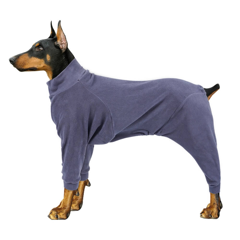 SnugTail Fleece Hundepyjamas | Kuschelige Schlafbekleidung | Für Große Hunde | Komfortabel und Warm