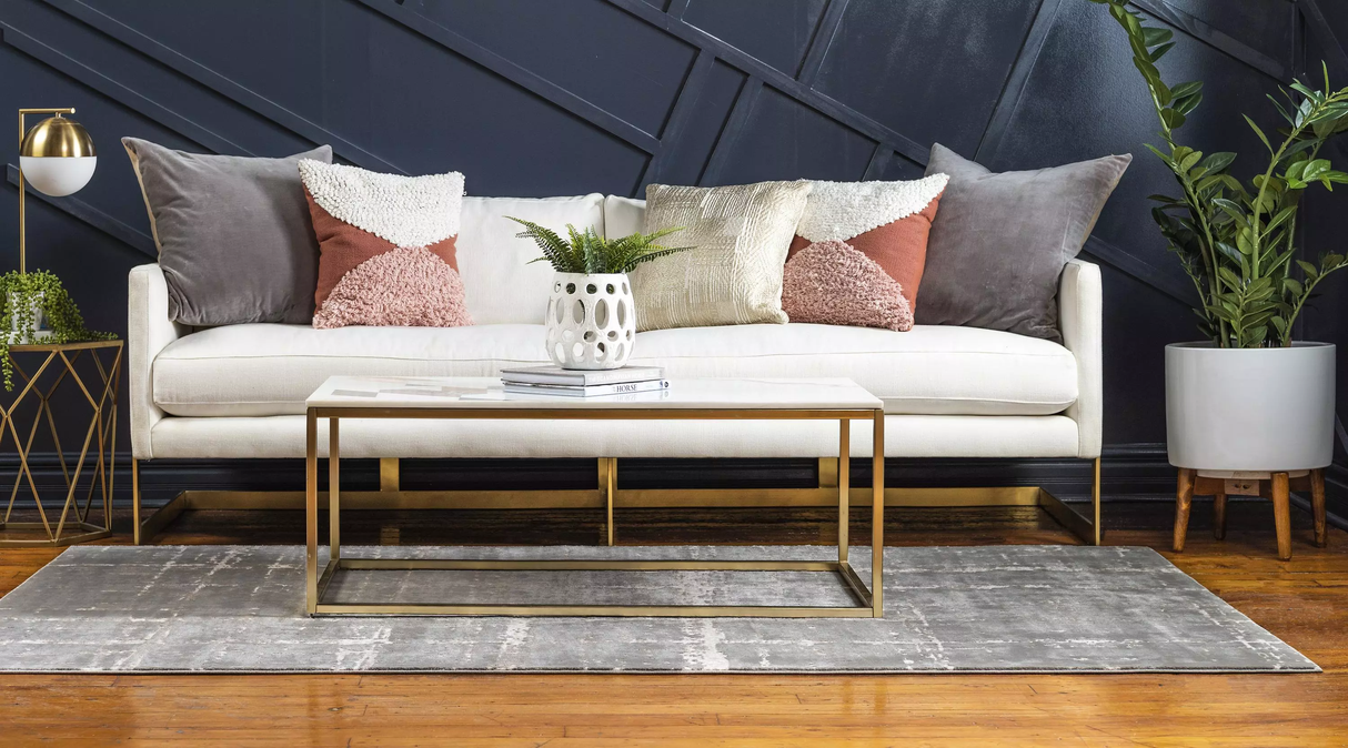 FadedLux Moderner Vintage Teppich | Weicher Bereichsteppich | Stilvolle Wohnkultur | Hochwertig und langlebig