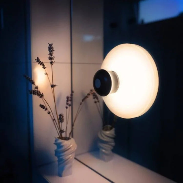 GlowGrip Wiederaufladbare Saugnapf-Leuchte | Kabellose LED-Lampe | Perfekt für Bad & Küche