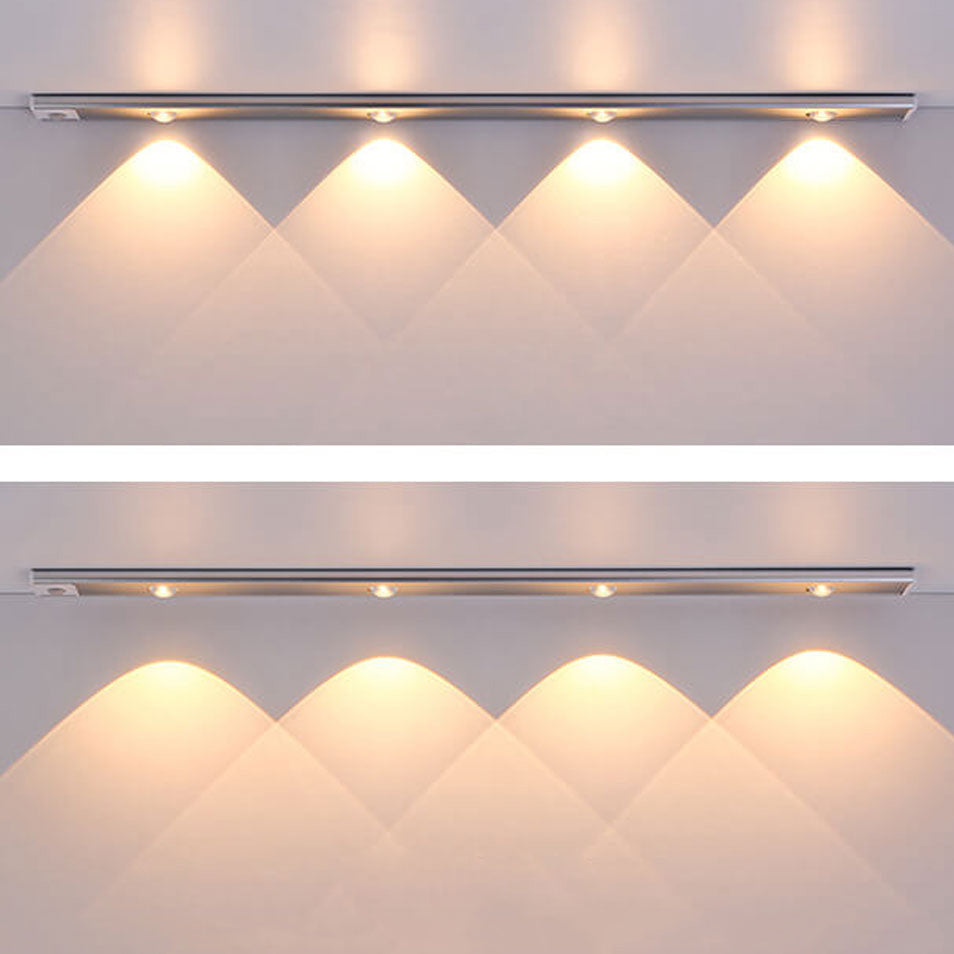 GlowWave Smart LED Lichtleiste | Ultradünn | Bewegungssensor | Wiederaufladbar | Verschiedene Größen