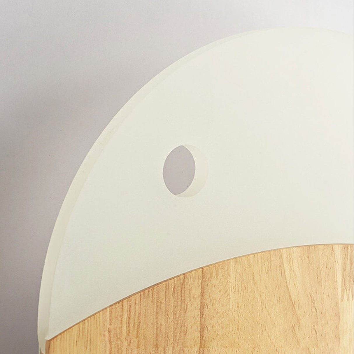 Fynnora Nordic Wandlampe | Eiche & Acryl | Minimalistisches Fisch-Design | LED Beleuchtung