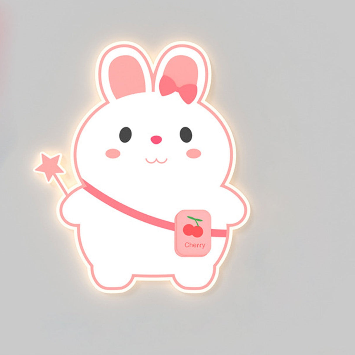 GlowBunny LED Kinder Wandleuchte | Kreatives Design | Einhorn & Hase | Dimmbar & Modern