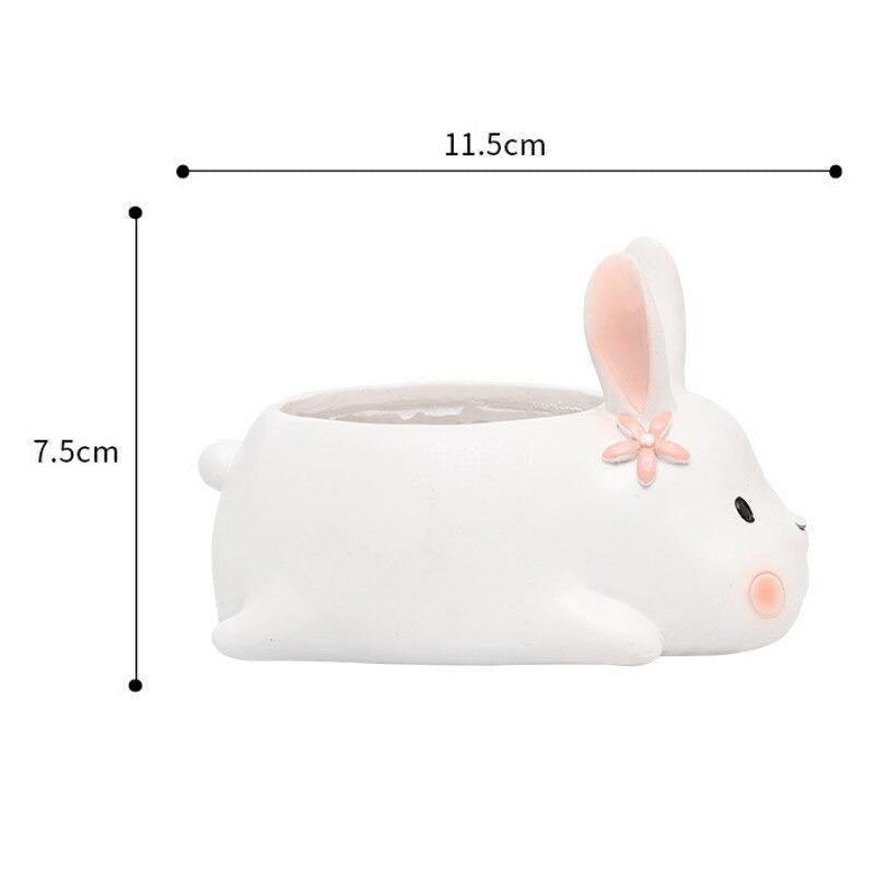 PetBloom Tierfigur Sukkulenten Pflanzgefäß | Lustige Tierformen | Dekoration für Zuhause