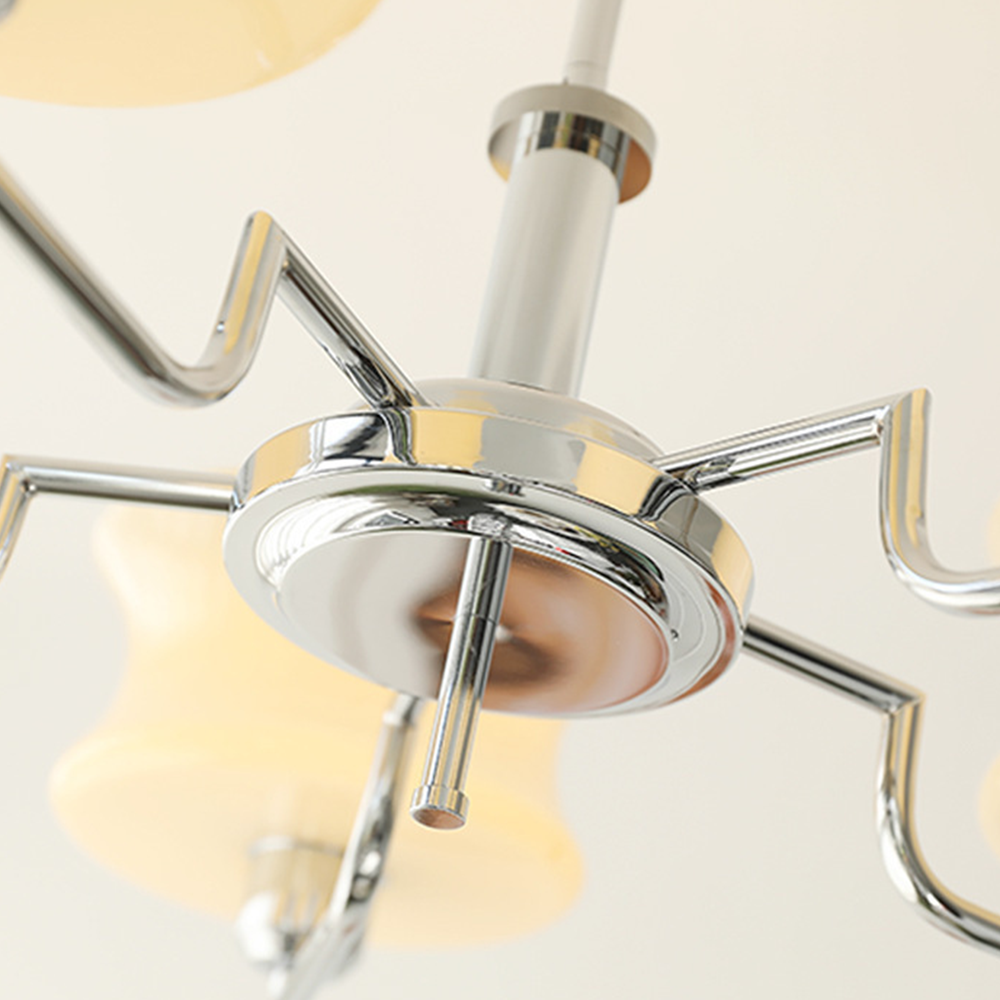 GloriaLum Kronleuchter für Esszimmer | Dimmbares LED-Licht | Luxuriöses Design | Modern & Elegant