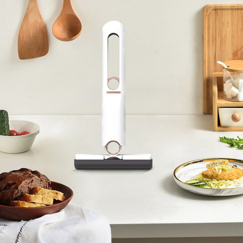 CleanBuddy Mini-Mopp | Handwaschbarer Schreibtischreiniger | Kompakt & Effizient | Perfekt für Zuhause & Büro