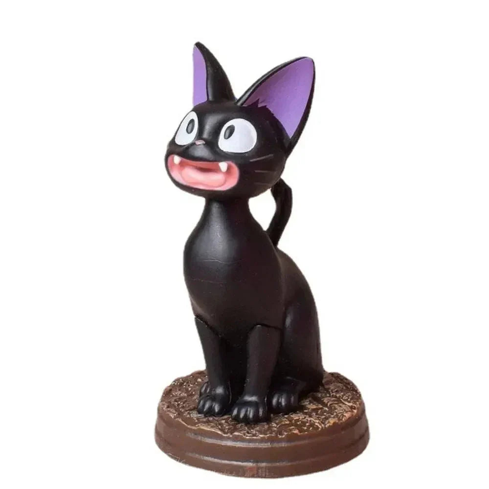 MagicWhisker Cartoon Schwarze Katze Figuren Set | 6-teilig | PVC Action Spielzeug | Kinder Geburtstagsgeschenk