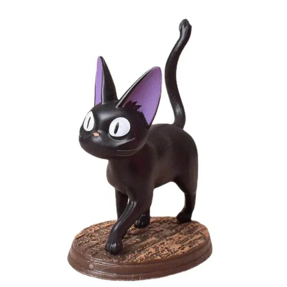 MagicWhisker Cartoon Schwarze Katze Figuren Set | 6-teilig | PVC Action Spielzeug | Kinder Geburtstagsgeschenk