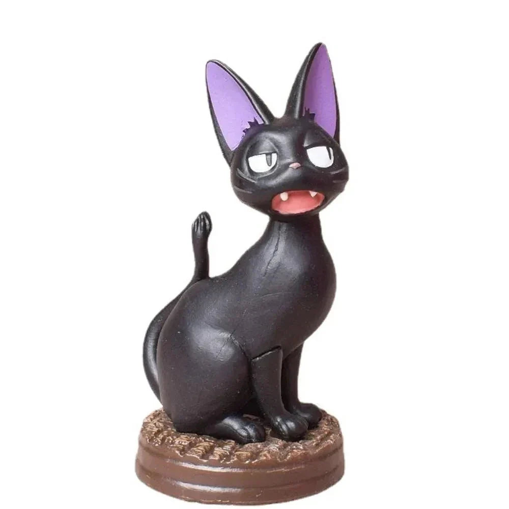 MagicWhisker Cartoon Schwarze Katze Figuren Set | 6-teilig | PVC Action Spielzeug | Kinder Geburtstagsgeschenk