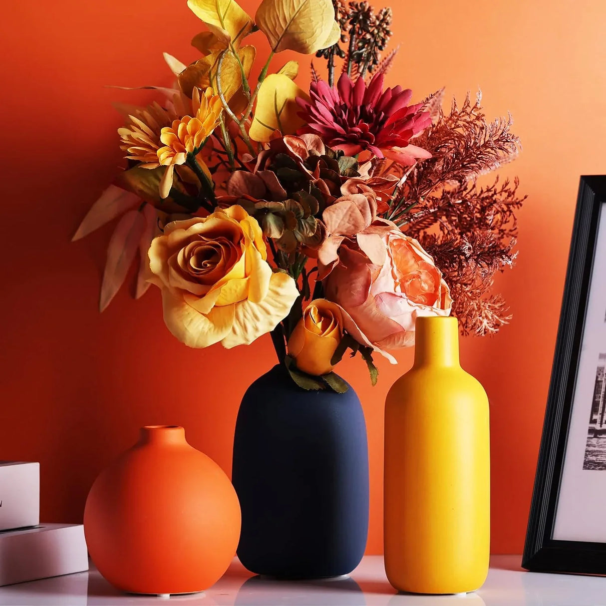 CeramiNord Nordic Design Keramikvasen | Minimalistische Dekoration | Stilvolle Vasen für Zuhause