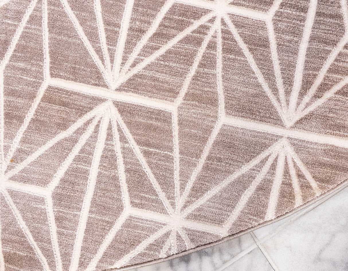 AaroLoom Moderner Geometrischer Teppich | Große Teppiche | Weich & Pflegeleicht | Stilvolle Dekoration für Zuhause