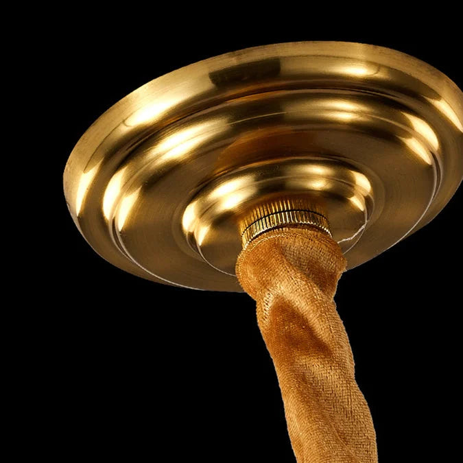 LuxeVara Luxus Kristallkronleuchter | Designer Pendelleuchte | Elegante Beleuchtung | Moderne Raumdeko