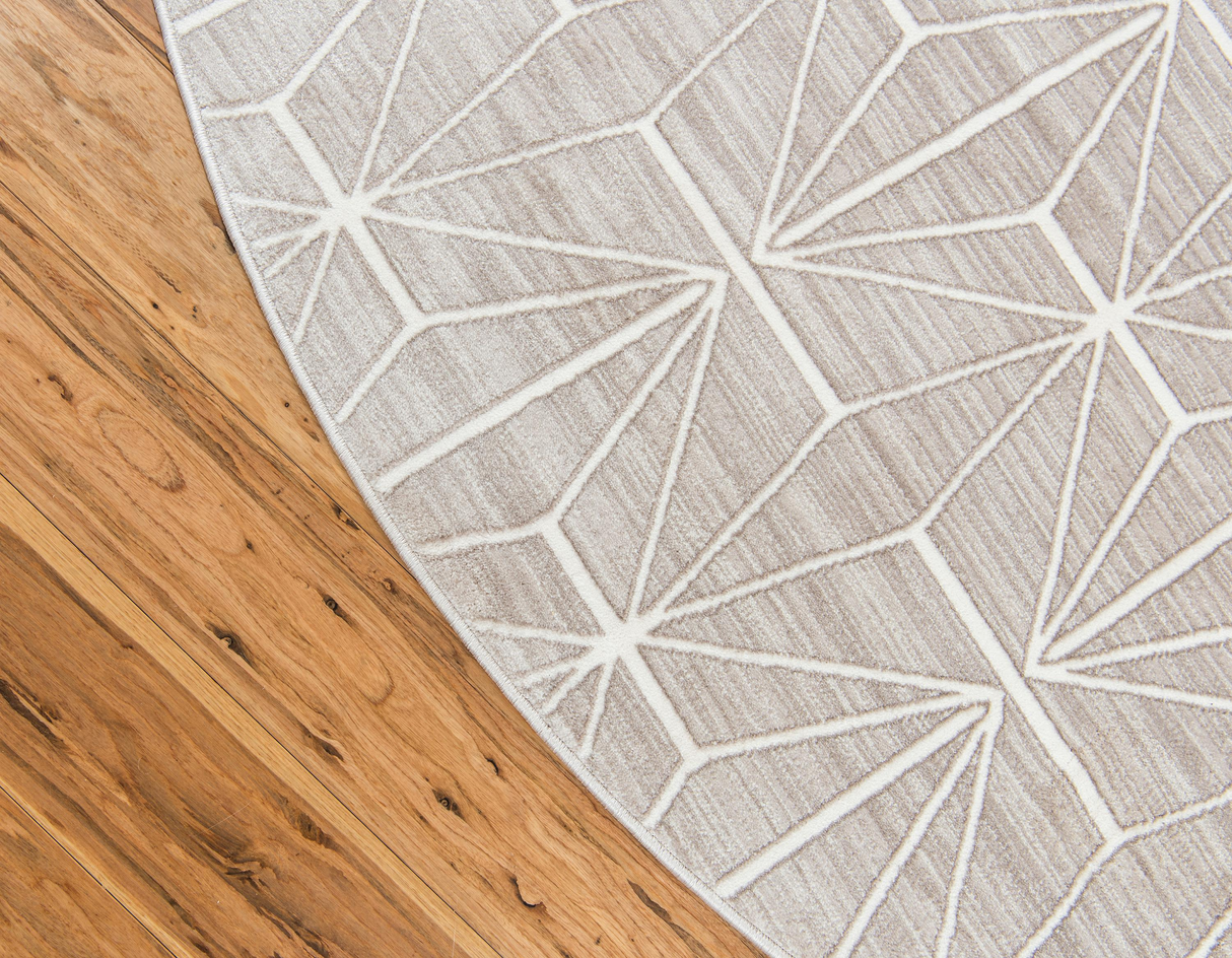 AaroLoom Moderner Geometrischer Teppich | Große Teppiche | Weich & Pflegeleicht | Stilvolle Dekoration für Zuhause