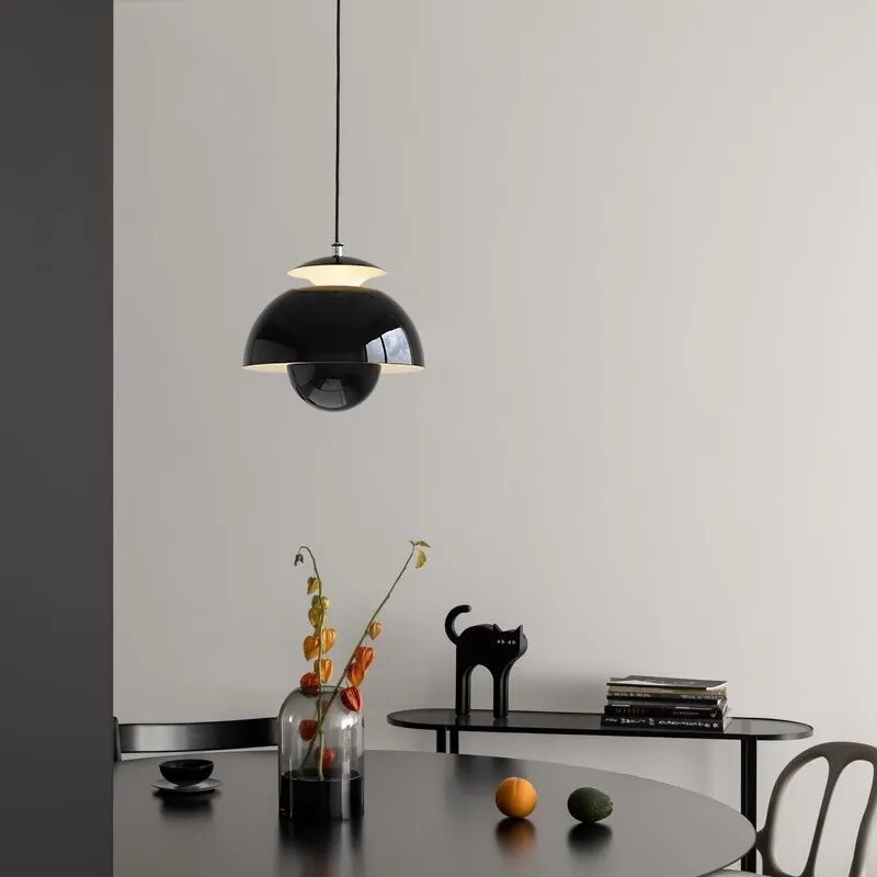 NordicaGlow Skandinavische LED Pendelleuchte | Modernes Design | Dimmbar | Perfekt für Esszimmer und Küche