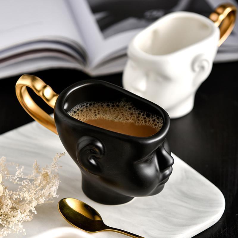 FaceCharm Keramiktassen | Design-Gesichtstassen | Einzeln oder im Set erhältlich