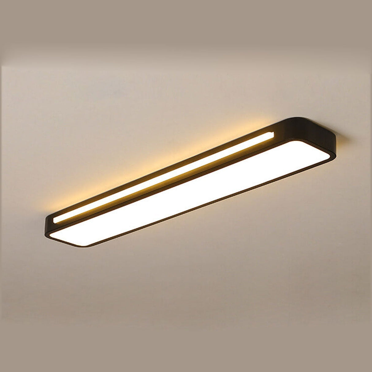 LumiStream Nordic Minimalist LED Deckenleuchte | Modernes Design | Energieeffizient | Flush Mount | Perfekt für Zuhause