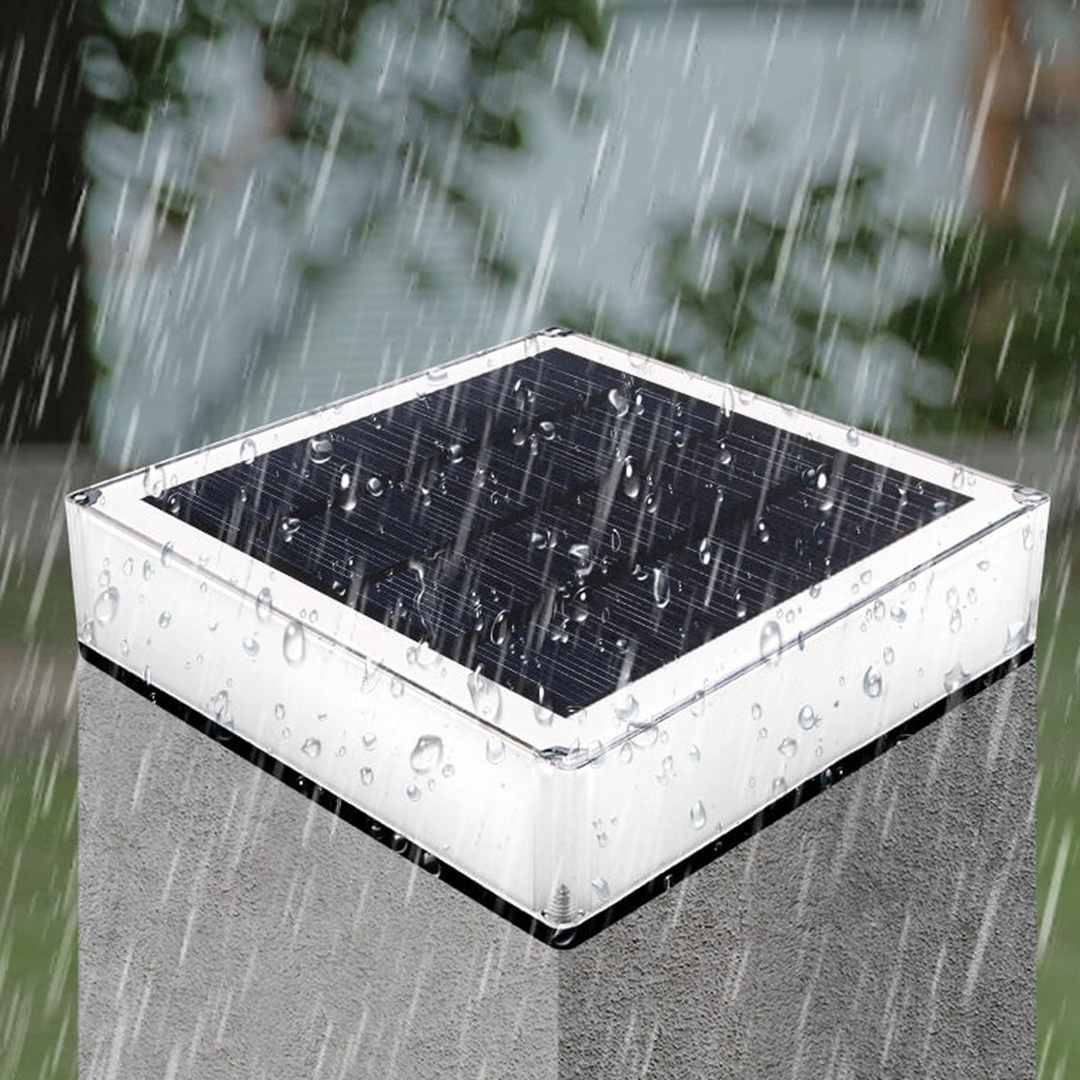 SolarAura RGB Solarleuchte für Außenbereiche | Moderne Gartenbeleuchtung | RGB & Warmweiß | Umweltschonend