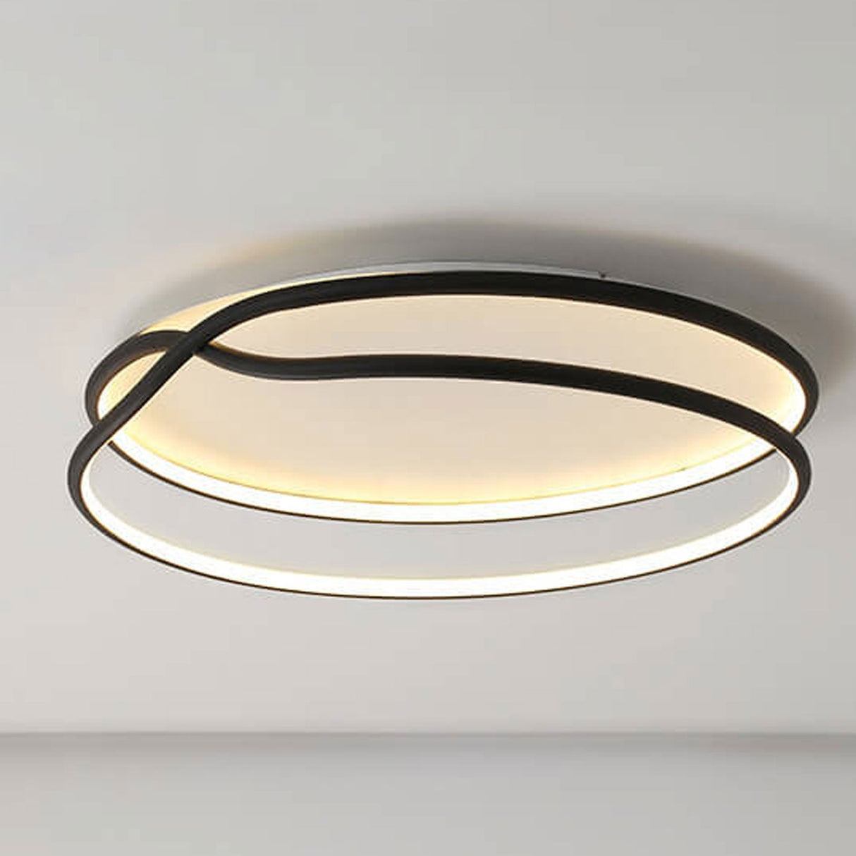 Circula Glow LED Deckenleuchte | Nordisches Minimalistisches Design | Modern & Dimmbar | Runde Form