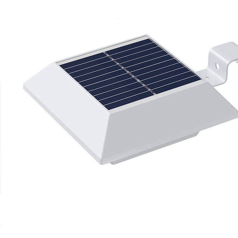 LumiUFO Solar LED Wandleuchte | Solarbetrieben | Zaun- und Außenbeleuchtung | Warm- & Weißlicht