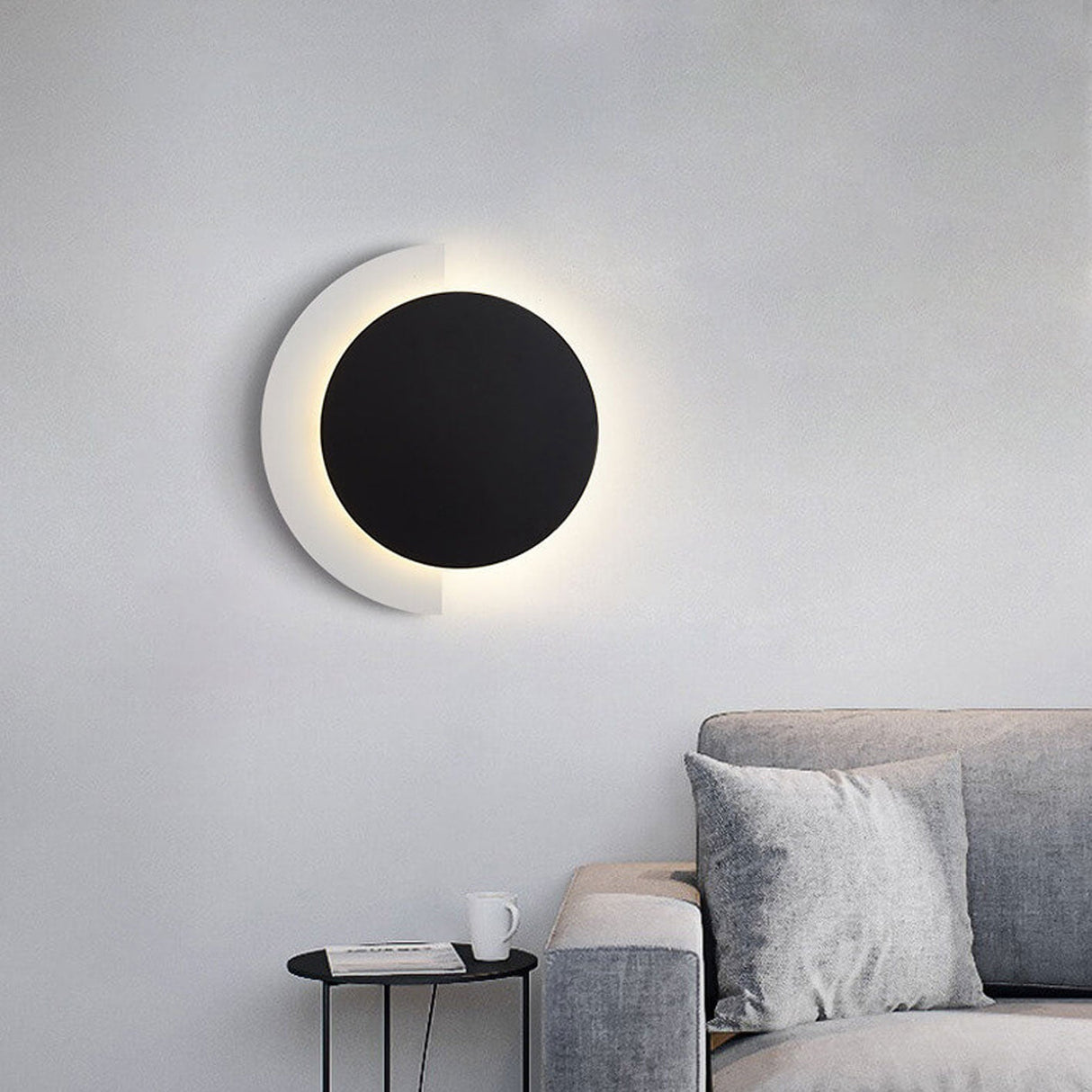 Artivian Glow LED Wandleuchte | Nordisches Design | Eisen & Acryl | Modern & Dimmbare Beleuchtung